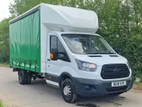 Usado Ford Transit 130 HP (95 kW) 2018 Branco Van