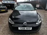 Used VW Golf VII Edition 125 HP (91 kW) 2016 Black Hatchback