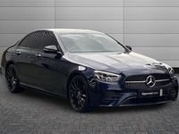 Used Mercedes E200 AMG line 200 HP (147 kW) 2023 Nautic blue Sedan