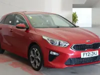 Used Kia Ceed 2021 Red Hatchback