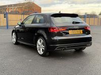 Used Audi A3 S-Line 110 HP (80 kW) 2015 Black Hatchback