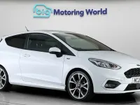 Used Ford Fiesta ST-Line X 125 HP (91 kW) 2020 White Hatchback