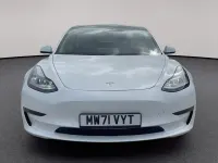 Used Tesla Model 3 Long Range AWD 254 kW (346 HP) 2021 White Sedan