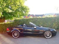 Used Mercedes SL350 AMG 245 HP (180 kW) 2005 Black Cabriolet