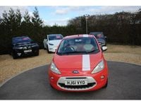 Used Ford Ka 69 HP (50 kW) 2011 Red Hatchback