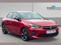 Used Vauxhall Corsa Ultimate 130 HP (95 kW) 2022 Hot red premium Hatchback