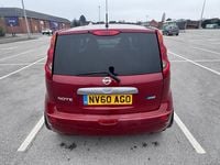 Used Nissan Note N-TEC 88 HP (64 kW) 2010 Red Hatchback