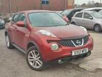 Used Nissan Juke Acenta 2012 Red SUV