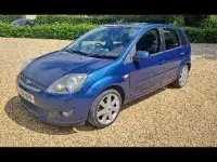 Used Ford Fiesta Zetec 2008 Blue Hatchback