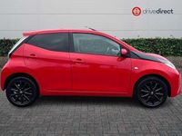 Used Toyota Aygo x-style 68 HP (50 kW) 2018 Red Hatchback