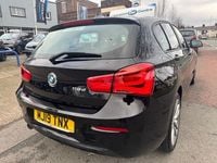 Used BMW 118 Sport Line 150 HP (110 kW) 2019 Black Hatchback
