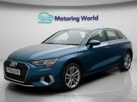 Used Audi A3 Sportback Sport 204 HP (150 kW) 2023 Blue Hatchback