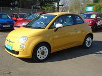 Used Fiat 500 69 HP (50 kW) 2014 Yellow Hatchback