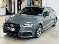 Used Audi A3 Black Edition 184 HP (135 kW) 2017 Grey Sedan