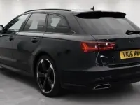 Used Audi A6 Black Edition 190 HP (139 kW) 2015 Black Estate