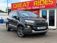 Usado Ford Ecosport Titanium 95 HP (69 kW) 2016 Preto SUV