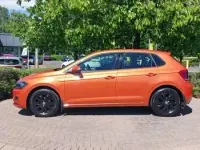 Used VW Polo SE 65 HP (47 kW) 2018 Orange Hatchback