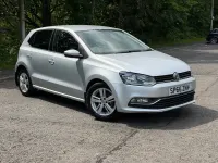 Used VW Polo Match 90 HP (66 kW) 2016 Silver Hatchback