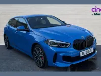 Used BMW 128 Comfort Edition 265 HP (194 kW) 2021 Blue Hatchback