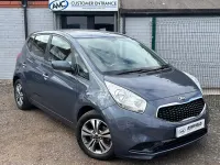 Used Kia Venga 89 HP (65 kW) 2016 Blue Hatchback
