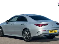 Used Mercedes CLA220 AMG Line Premium 190 HP (139 kW) 2021 Iridium silver metallic Coupe