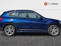 Used BMW X1 Sport Line 190 HP (139 kW) 2019 Blue SUV