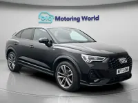 Used Audi Q3 Sportback Black Edition 150 HP (110 kW) 2023 Black SUV