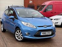 Used Ford Fiesta Zetec 82 HP (60 kW) 2010 Blue Hatchback