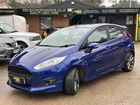 Used Ford Fiesta ST-Line 140 HP (102 kW) 2017 Blue Hatchback