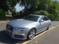 Used Audi A6 S-Line 190 HP (139 kW) 2015 Silver Sedan