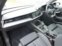 Used Audi A3 S-Line 116 HP (85 kW) 2021 Black Sedan