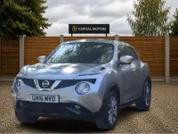 Used Nissan Juke Tekna 2016 Silver SUV