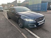Used Jaguar XJ 300 HP (220 kW) 2016 Blue Sedan