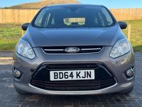 Used Ford C-MAX Titanium 140 HP (102 kW) 2014 Brown MPV