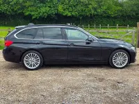 Gebraucht BMW 320 Luxury Line 2013 Schwarz Kombi