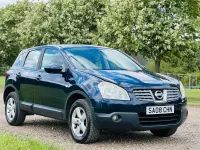 Used Nissan Qashqai Acenta 141 HP (103 kW) 2008 Blue SUV