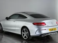 Used Mercedes C250 AMG Line Premium Plus 204 HP (150 kW) 2018 Silver Coupe