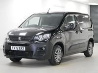 Used Peugeot Partner 100 HP (73 kW) 2022 Black MPV