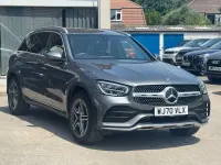 Used Mercedes GLC220 AMG line 194 HP (142 kW) 2020 Grey SUV