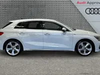 Used Audi A3 S-Line 108 HP (79 kW) 2024 White Hatchback