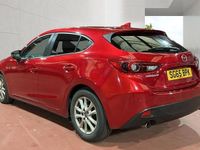 Begagnad Mazda 3 165 HK (121 kW) 2015 Röd Halvkombi