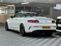 Used Mercedes C63 AMG Premium Plus 2019 White Cabriolet