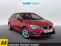Second-hand Seat Leon FR 150 CP (110 kW) 2017 Roșu Coupe