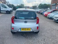 Used Kia Picanto 84 HP (61 kW) 2012 Silver Hatchback