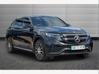 Used Mercedes EQC400 AMG line 300 kW (408 HP) 2023 Black SUV