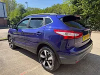 Used Nissan Qashqai N-TEC 110 HP (80 kW) 2015 Blue SUV