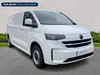 New VW Transporter 100 kW (136 HP) 2025 White Van