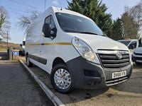 Used Vauxhall Movano 2018 White MPV