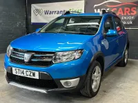 Used Dacia Sandero Lauréate 88 HP (64 kW) 2014 Blue Hatchback