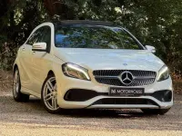 Used Mercedes A220 AMG Line Premium Plus 2016 White Hatchback